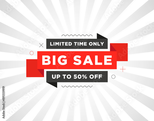 The dynamic banner is a big sale. Limited time only.