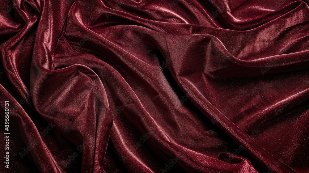 Fototapeta premium A rich maroon background with a velvet-like texture, creating a bold and luxurious look.