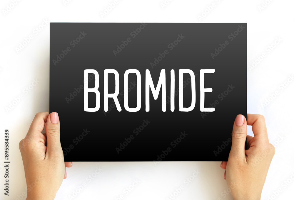 Bromide text quote on card, concept background Bromide text quote on card, concept background