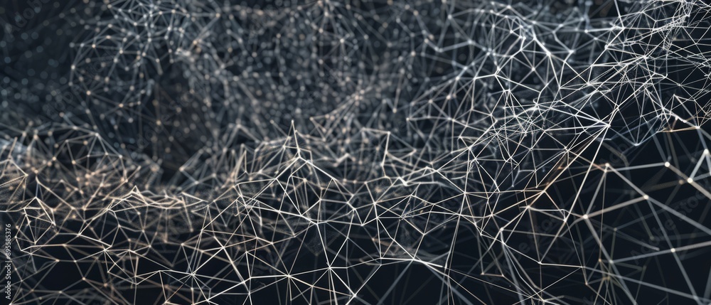 Panoramic close-up, high detail scan of network texture, Generative AI Panoramic close-up, high detail scan of network texture, Generative AI