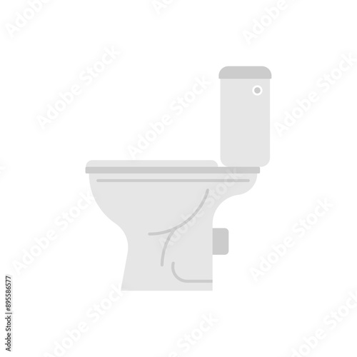 Toilet pot sign. WC symbol. Toilet icon
