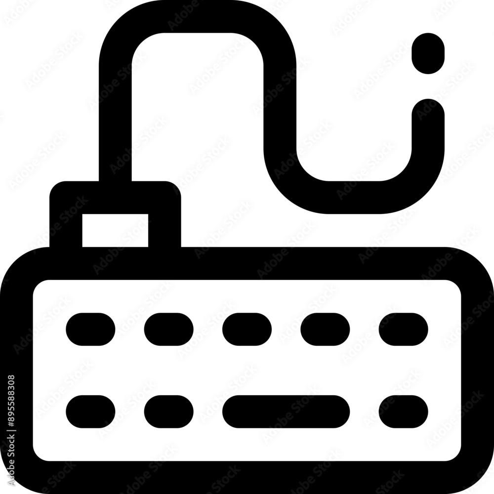 keyboard icon. vector line icon for your website, mobile, presentation, and logo design. keyboard icon. vector line icon for your website, mobile, presentation, and logo design.