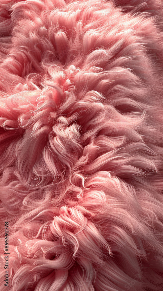 Seamless Pink Fur Background. Seamless Pink Fur Background.