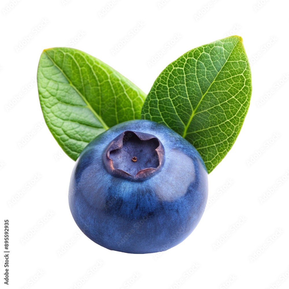 Obraz premium blueberries isolated on white background