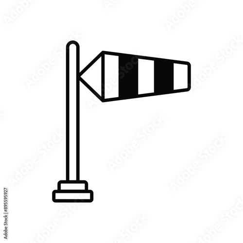 Wind Sign vector icon