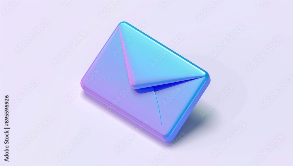 3D Envelope Icon 3D Envelope Icon