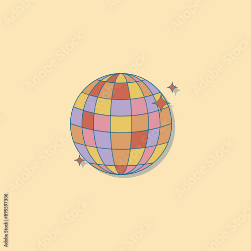 Disco Ball Retro Decorations
