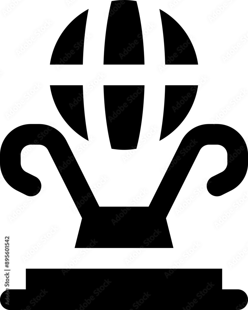 trophy icon. vector glyph icon for your website, mobile, presentation, and logo design. trophy icon. vector glyph icon for your website, mobile, presentation, and logo design.