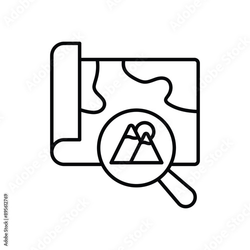 Tourist Attractions vector icon