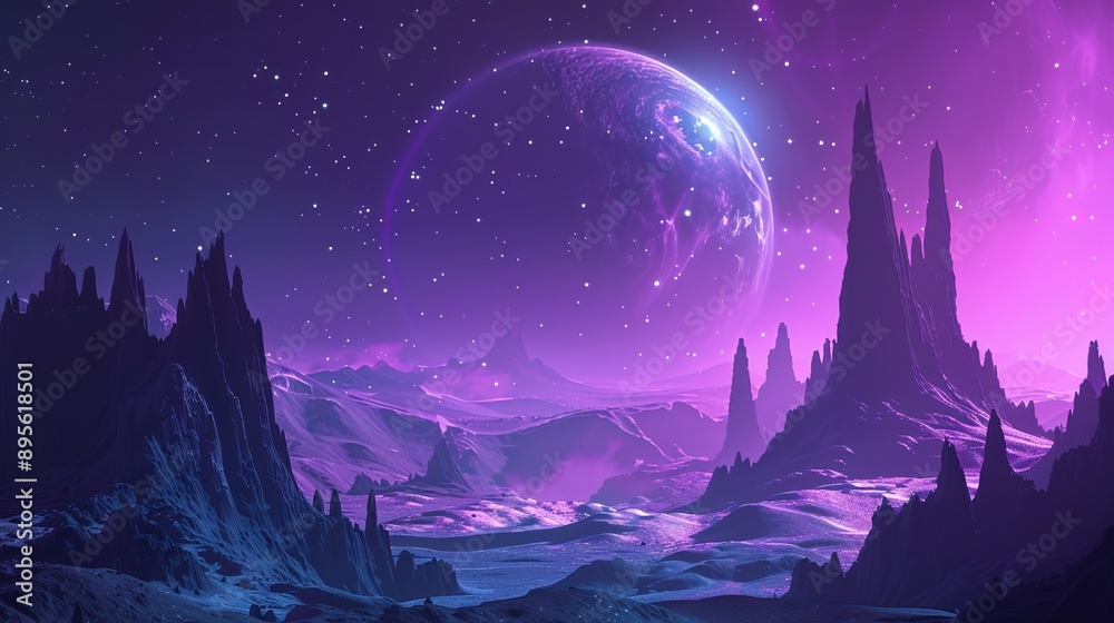 Fototapeta premium Deep space wallpaper