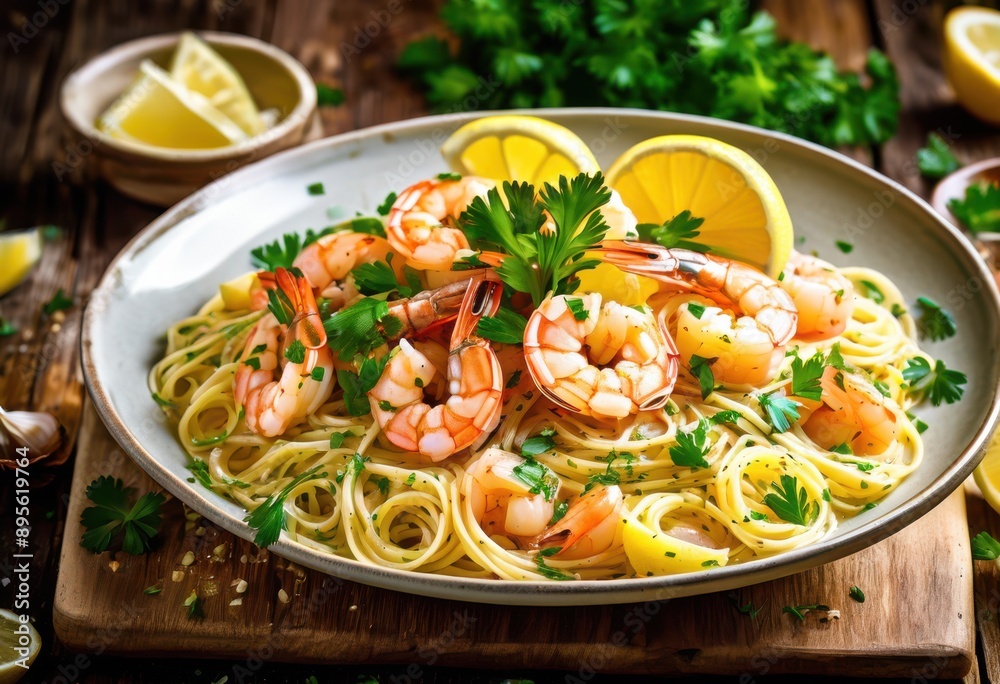 delicious shrimp scampi recipe featuring juicy fresh parsley served over pasta flavorful culinary experience, garlic, butter, lemon, seafood, cuisine, meal delicious shrimp scampi recipe featuring juicy fresh parsley served over pasta flavorful culinary experience, garlic, butter, lemon, seafood, cuisine, meal