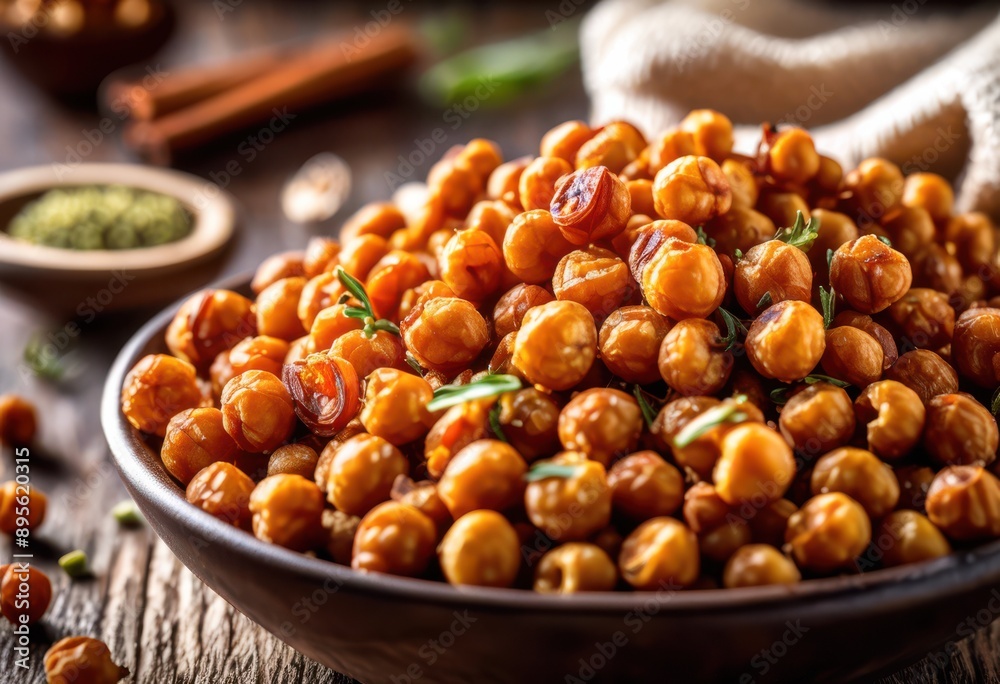 delicious crunchy chickpea snack perfectly seasoned flavor irresistible ideal healthy snacking anytime, crispy, protein, vegan, appetizer, roasted, salt, spice delicious crunchy chickpea snack perfectly seasoned flavor irresistible ideal healthy snacking anytime, crispy, protein, vegan, appetizer, roasted, salt, spice