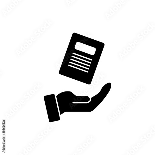 pocket book concept line icon. Simple element illustration. pocket book concept outline symbol design.