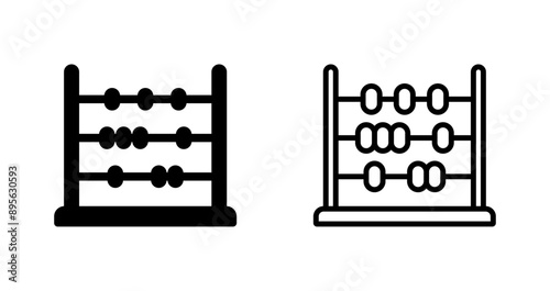 Abacus Vector Icon