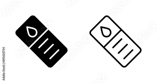 Microscope Slide Vector Icon