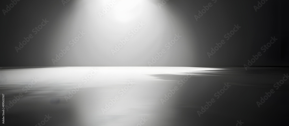 Abstract black and white gradient background in a studio setting. Abstract black and white gradient background in a studio setting.