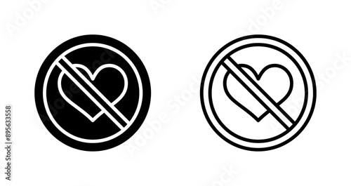Restricted Vector Icon