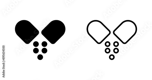Multivitamins Vector Icon