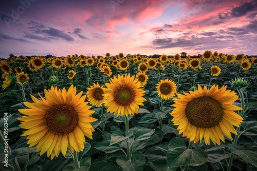 field of sunflowers