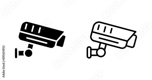 Security Camera Vector Icon