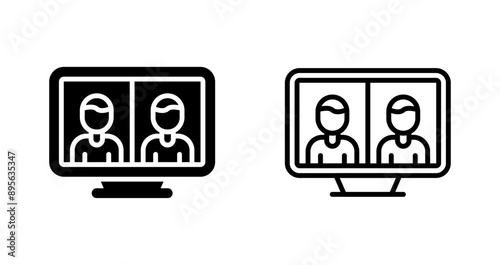 Telepresence Vector Icon