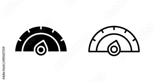 Credit Score Vector Icon