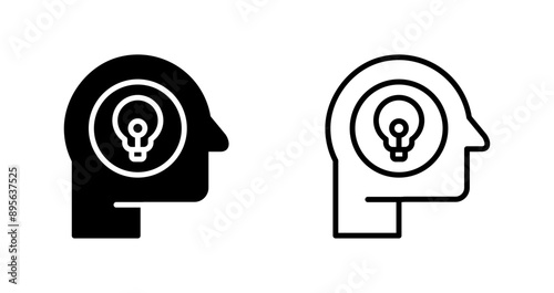 Brainstorming Vector Icon