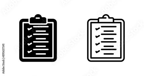 Checklist Vector Icon