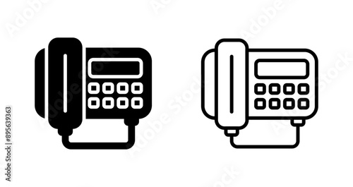 Fax Vector Icon