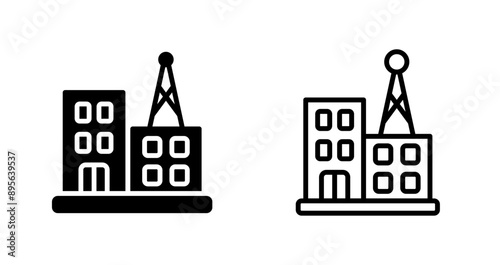 Radio Station Vector Icon