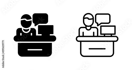 Academic Advisor Vector Icon