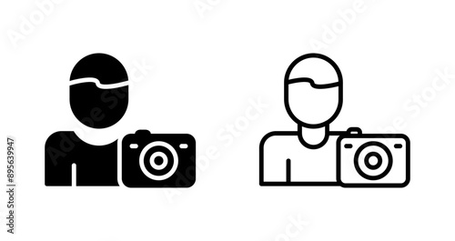 Photographer Vector Icon