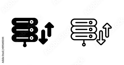 Bandwidth Vector Icon