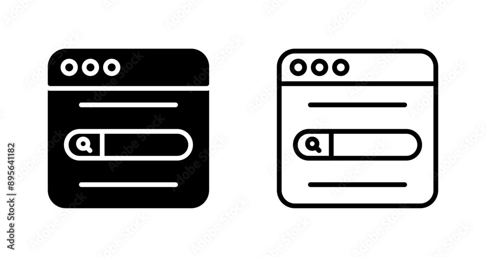 Search Engine Optimization Vector Icon Search Engine Optimization Vector Icon