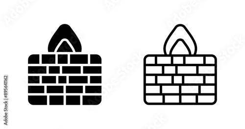 Firewall Vector Icon