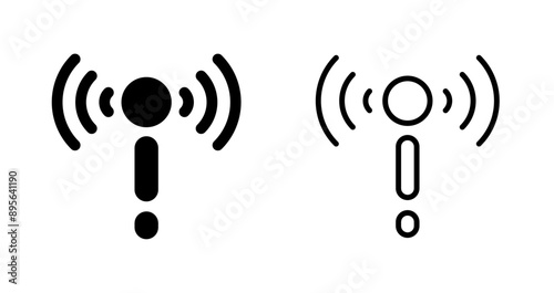 Network Troubleshooting Vector Icon