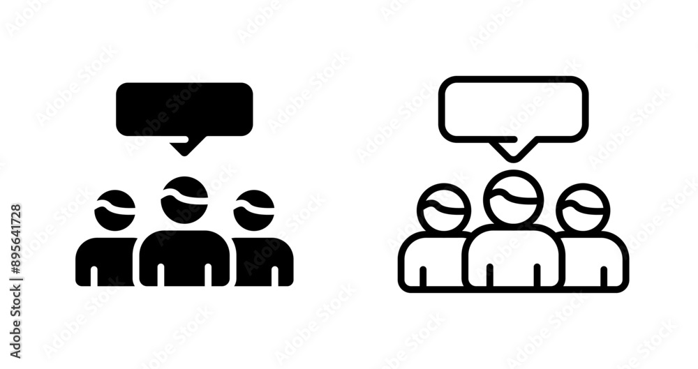 Stakeholder Vector Icon Stakeholder Vector Icon