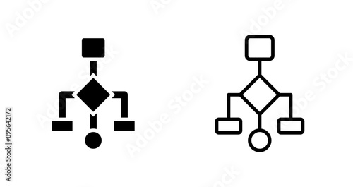 Affinity Diagram Vector Icon