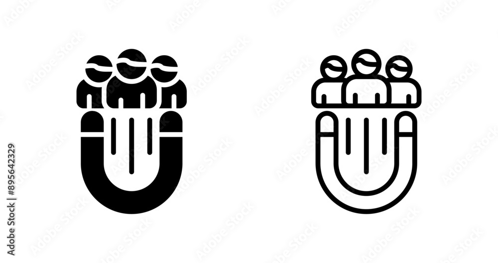 User Engagement Vector Icon User Engagement Vector Icon