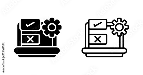 User Testing Vector Icon