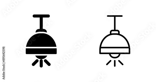 Ceiling Lamp Vector Icon