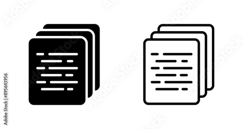 Page Vector Icon