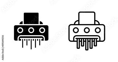Document Cut Vector Icon