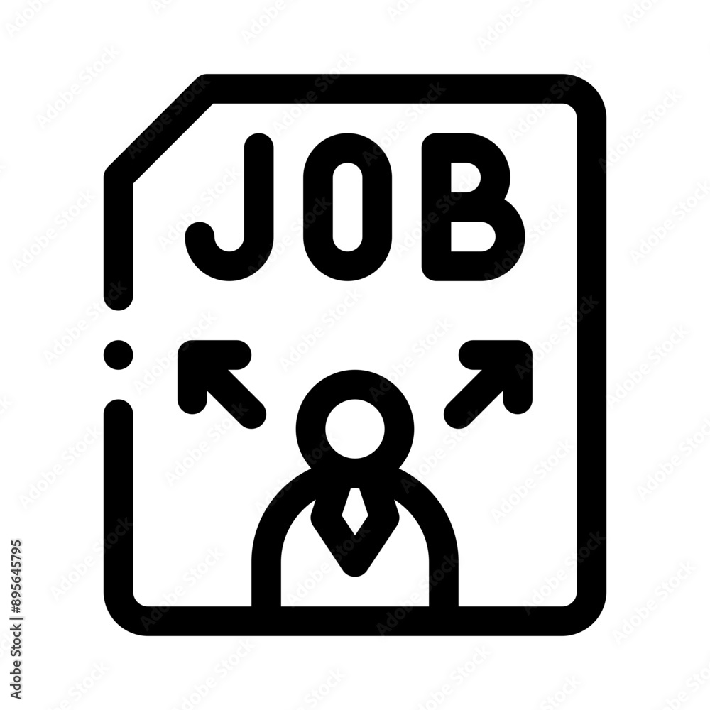 job line icon job line icon