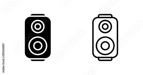 Speakers Vector Icon