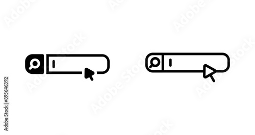 Search Engine Vector Icon