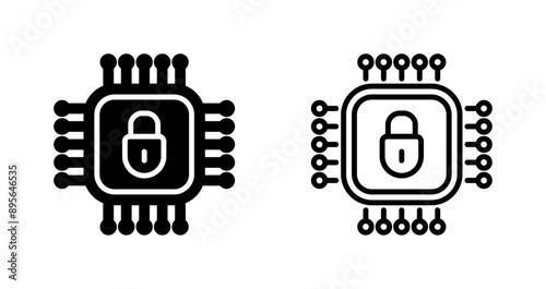 Cybersecurity Vector Icon