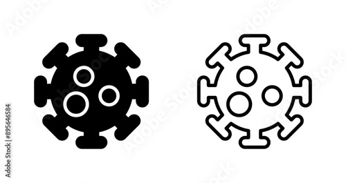 Virus Vector Icon