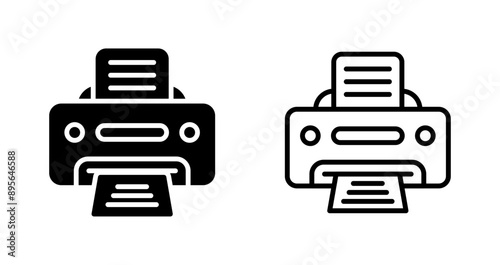 Printer Vector Icon