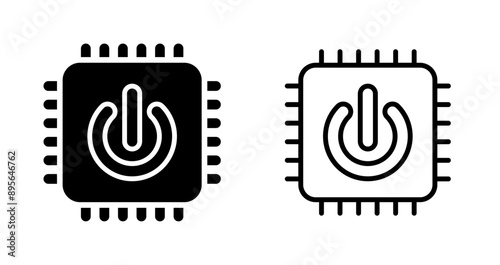 Shutdown Vector Icon